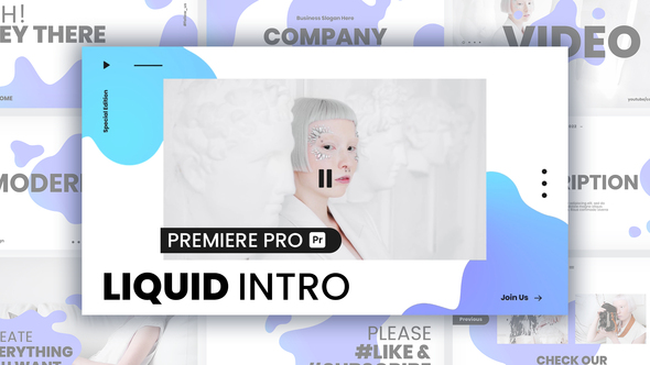 Liquid Intro for Premiere Pro