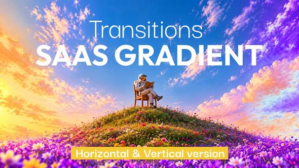 SaaS Gradient Map Transitions | Horizontal & Vertical