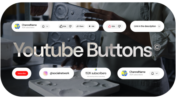 Youtube Buttons for Premiere Pro