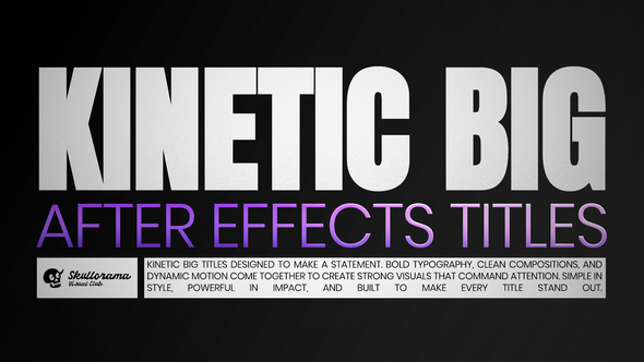 Kinetic Big Titles