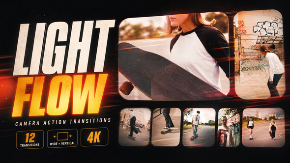 Film Burn Transitions