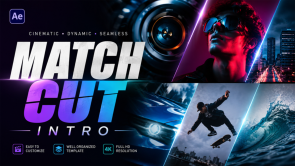 Match Cut Intro | MOGRT