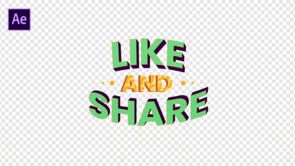 Colorful Titles Pop Youtube Text Video Animation
