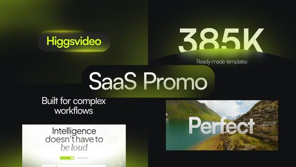 AI SaaS Promo MOGRT