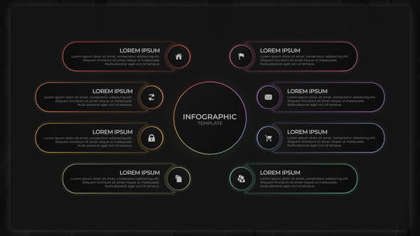 Radial Infographics MOGRT