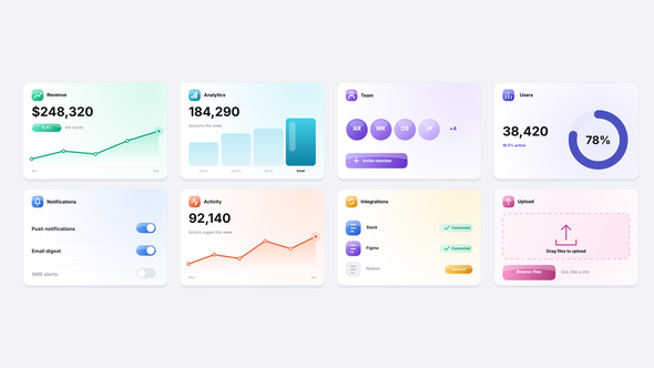 Modern UI Elements Pack