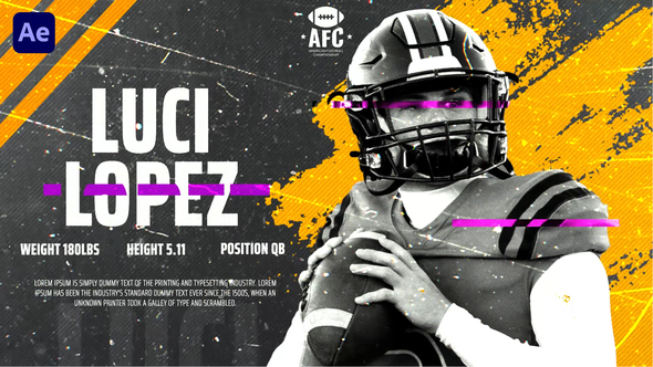 Grunge Sport Opener In After Effects