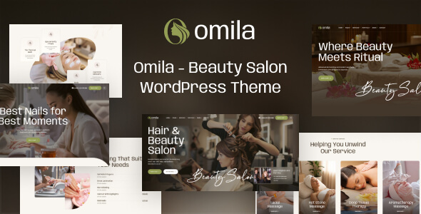 Omila – Beauty Salon WordPress Theme