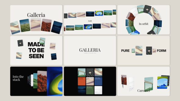 GALLERIA Cinematic Gallery Pack
