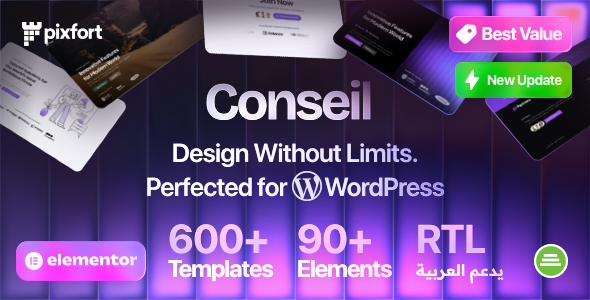 Conseil | Business & Multipurpose Elementor WordPress Theme