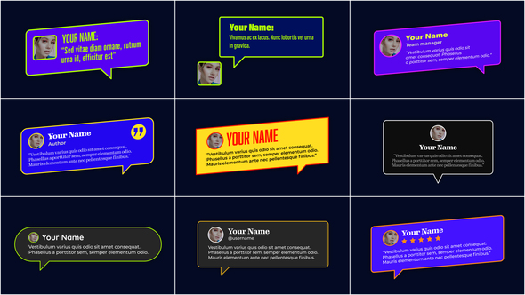Speech Bubbles