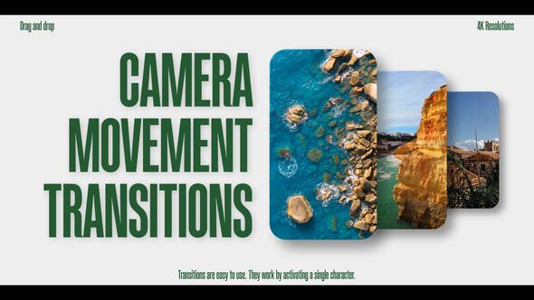 Vertical Camera Movement Transitions | MOGRT