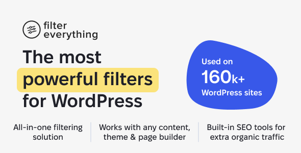 Filter Everything | WordPress/WooCommerce Product Filter