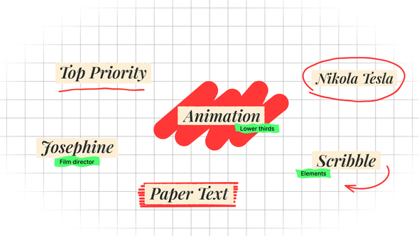 Scribble Text Animation