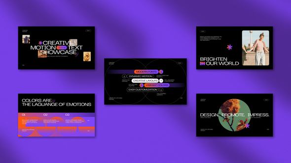 Creative Motion Text Showcase 02