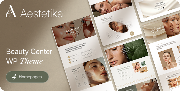 AESTETIKA – Beauty Center WordPress Theme