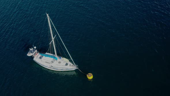 AH - Aerial View Of Port In Sabang Bay 02