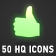 50 3D Icons Pack  - VideoHive Item for Sale