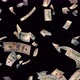 100 USD Dollar Bills Falling with Alpha Channel - VideoHive Item for Sale