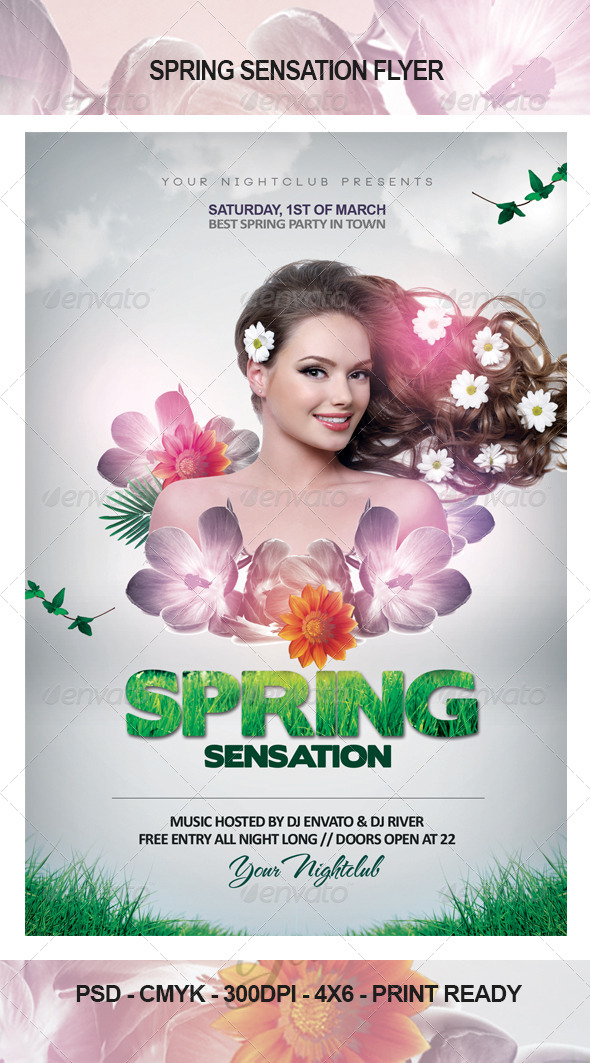 Spring Sensation Flyer