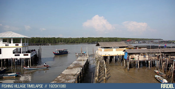 Fishing Village Timelapse