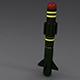 Fire Arrow - Low Poly Concept Missile  - 3DOcean Item for Sale