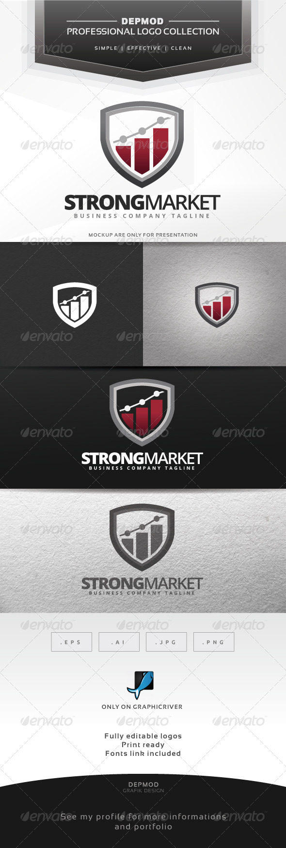 Strong Market Logo