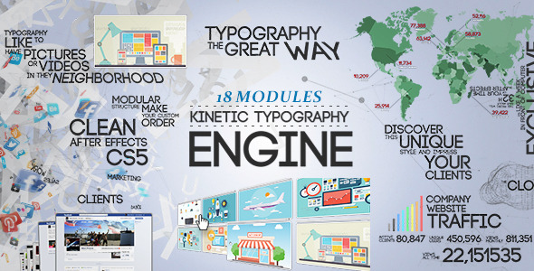 Kinetic Typography Engine