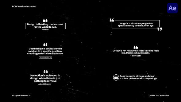 Text Animation Quotes