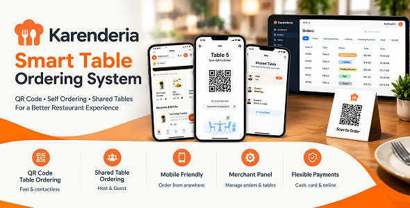 Karenderia Smart Table Ordering System