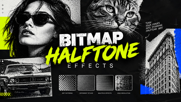 Bitmap Halftone Effects for After Effects