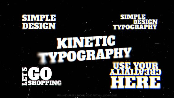 RGB Kinetic Typography Pack