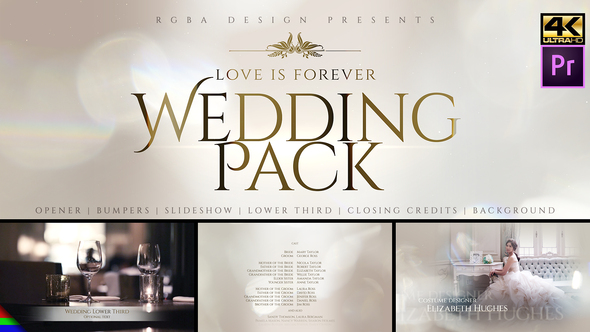 Wedding Pack 4K