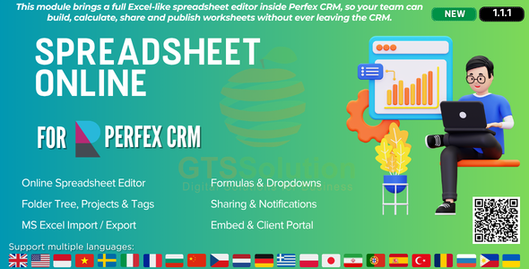 Spreadsheet Online for Perfex CRM