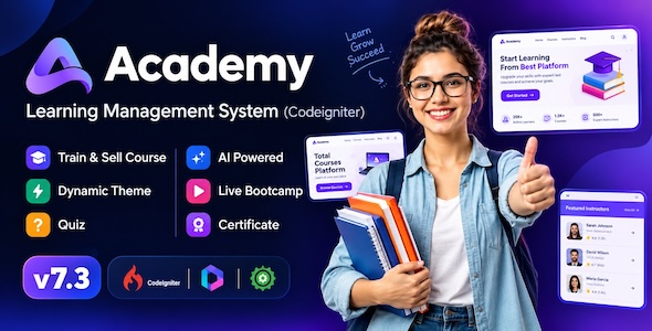 Academy LMS - Learning Management System