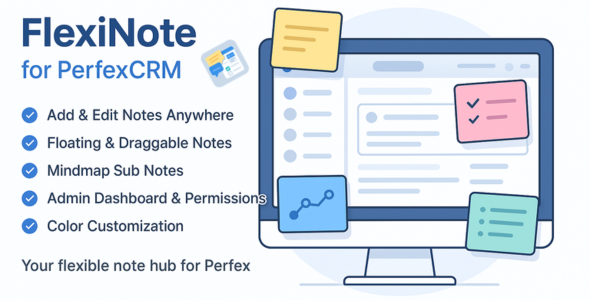 FlexiNote - Notes & Sticky Notes for Perfex CRM