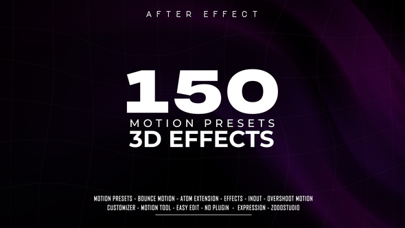 3D Effects Animation Presets