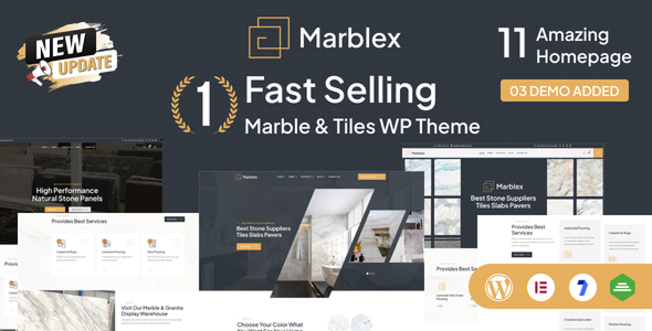 Marblex - Marble & Tiles WordPress Theme