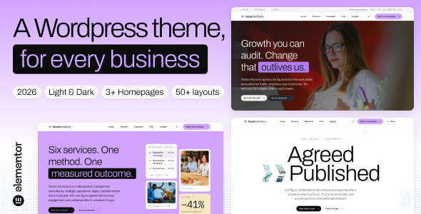Ledger - Consulting, Business & Corporate WordPress Theme