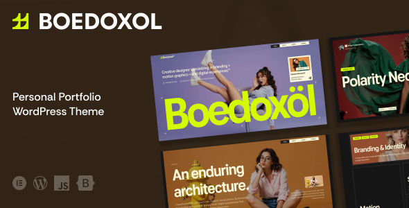 Boedoxol - Personal Portfolio WordPress Theme