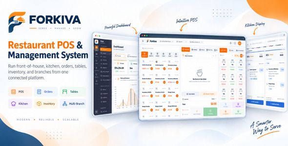 Forkiva – Restaurant POS & Management System