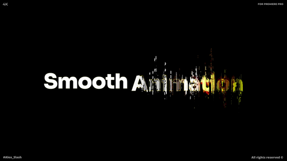 Digital Glitch Titles | MOGRT