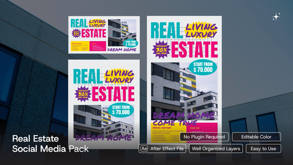 Real Estate Social Media Pack