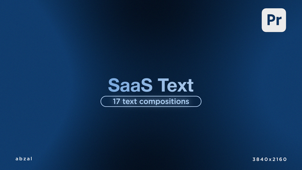 SaaS Text Motion Pack | MOGRT