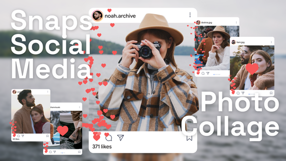 Snaps Social Media Photo Collage