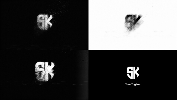 Grunge Logo Intro - Premiere Pro