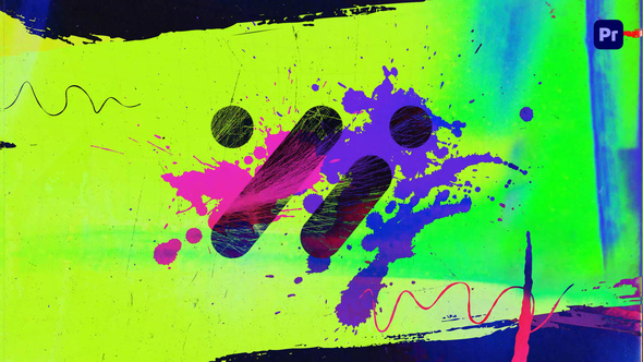 Paint Logo Reveal for Premiere Pro