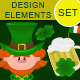 Design Elements for St Patrick's Day - GraphicRiver Item for Sale