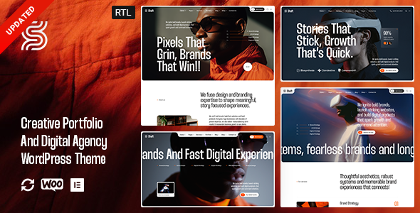 Shaft – Creative Portfolio And Digital Agency WordPress Theme