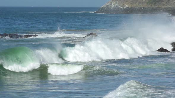 Ocean Wave Slow Motion